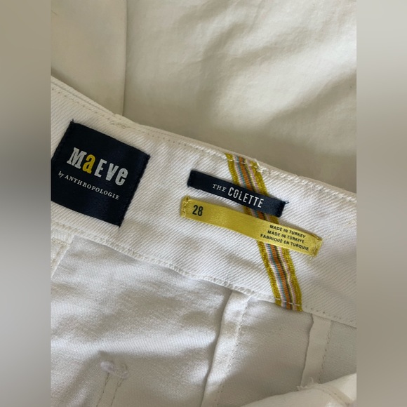 The Colette wide leg white pants - Picture 4 of 4